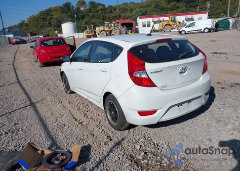 2016 Hyundai Accent Se z USA, uszkodzony, nr VIN KMHCT5AE0GU238697